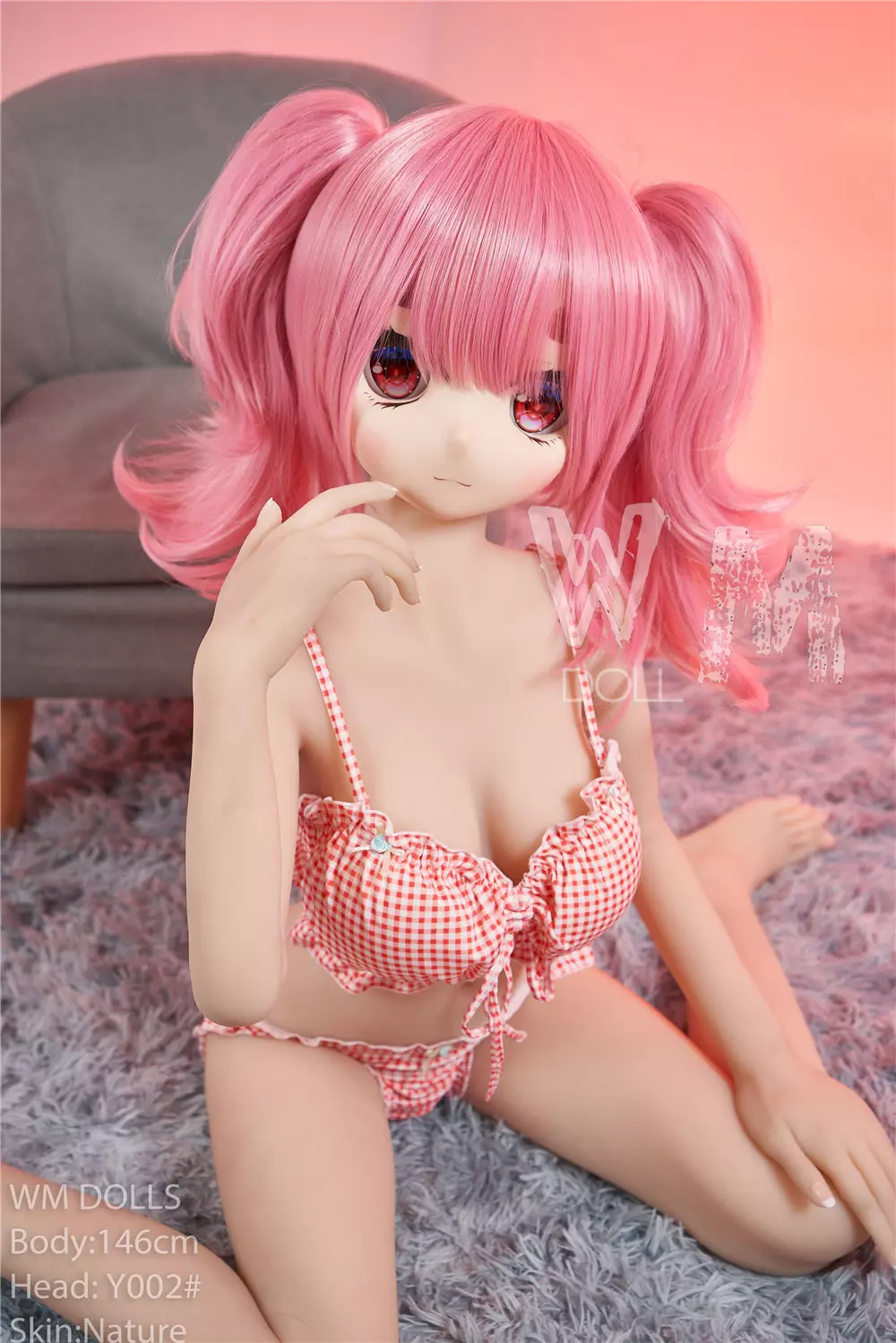 WM S-TPE 146cm Anime Sex Doll with PVC head#Y003